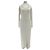 Autre Marque Vestido largo blanco NDS de algodón talla 34