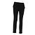 Calça de lã preta slim fit Miu Miu