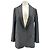 Blazer gris Zadig & Voltaire con rayas de tenis plateadas