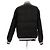 Bomber Nero Supreme con Logo in Nylon - vista 2