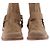 Botas de camurça bege com fivelas Zadig & Voltaire Marrom - vista 8