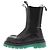 Bottega Veneta Botas de cuero "Chelsea" Negro - vista 3