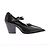 Cos Schwarze Lederpumps mit spitzer Kappe - Ansicht 2