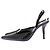 Autre Marque Slingback GIA BORGHINI pretos estampa de crocodilo - vista 3