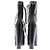 Saint Laurent Stivaletti con tacco in pelle Nero - vista 5