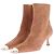 Alexandre Birman Stiefeletten aus Leder Camel Kamel