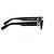 Off White Gafas de sol negras "OERI016" Negro - vista 3