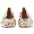 Bailarinas Hermès de lona blanca con estampado de hojas 38 Blanco - vista 4