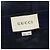 Falda Gucci de lana azul marino con bordado floral - vista 6