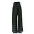 Alice + Olivia Calça xadrez preta e verde Preto - vista 2