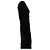 Abito Diesel nero midi con zip e scollo a V - vista 3