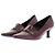 Barbara Bui Mocassins de salto bordeaux