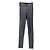 Calças slim de couro preto Ann Demeulemeester