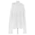 Courreges Sweat à capuche blanc  - vue 1