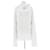Courreges Sweat à capuche blanc  - vue 2