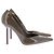 Le Silla Décolleté kaki "Vivienne" Cachi - vista 2