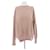 Loewe Wollpullover beige mit Ton-in-Ton-Logo