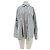 Camicia J.Crew a righe bianca e blu navy cotone M Bianco