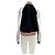 Jonathan Saunders Bomber in lana e pelle Nero - view 2