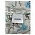 Autre Marque Kimono longo estampado em verde e azul JOALI A ARDMORE Branco - vista 6