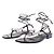 Magda Butrym Leder- und Perlen-Sandalen