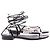 Magda Butrym Leder- und Perlen-Sandalen - Ansicht 2