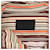 Camicia Prada a righe in misto seta marrone M - vista 5