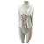 Autre Marque Chaleco sin mangas beige de lino