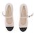 Chanel Mary Janes Canvas CC Logo Weiß - Ansicht 6