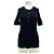 Autre Marque Camiseta negra con botones James Perse de viscosa Negro