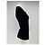 Autre Marque Camiseta negra con botones James Perse de viscosa Negro - vista 3