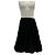 Falda midi puff negra Baum und Pferdgarten Negro