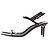 Giuseppe Zanotti Sandali in pelle verniciata nera Nero - vista 3