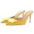 Gianvito Rossi Absatzmules "Jaipur" Gelb