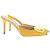 Gianvito Rossi Absatzmules "Jaipur" Gelb - Ansicht 2