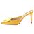 Gianvito Rossi Absatzmules "Jaipur" Gelb - Ansicht 3