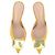 Gianvito Rossi Absatzmules "Jaipur" Gelb - Ansicht 6