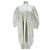Isabel Marant Vestido blanco con mangas abullonadas