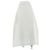 Falda larga de seda blanca Mila Khaite Blanco - vista 2