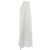 Falda larga de seda blanca Mila Khaite Blanco - vista 3
