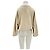 Autre Marque Felpa BASERANGE ecru in cotone L Beige - vista 2