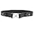 Yves Saint Laurent Ceinture en cuir noire  - vue 1