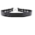 Yves Saint Laurent Ceinture en cuir noire  - vue 2