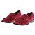 J.Crew Slipper aus rotem Wildleder mit Raffung Größe 7