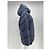 Jaqueta acolchoada com capuz Woolrich azul marinho - vista 3