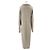 Autre Marque Langes Cashmere-Kleid Beige - Ansicht 2