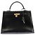 Hermès Borsa in pelle "KELLY 32" Nero - vista 8