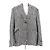 Versace Tweed-Blazer schwarz weiß