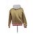 Supreme Bomber dorato e rosso D'oro - vista 2