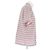 Camicia Prada a righe a maniche corte rossa in cotone Rosso - vista 3